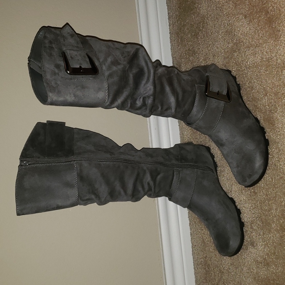 Unr8ed Knee High Boots
